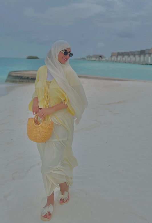 Butter yellow set