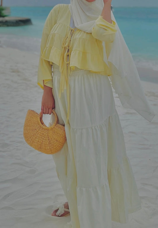 Butter yellow set